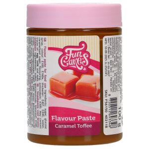 FunCakes Smaakpasta Caramel Toffee – 100 gram