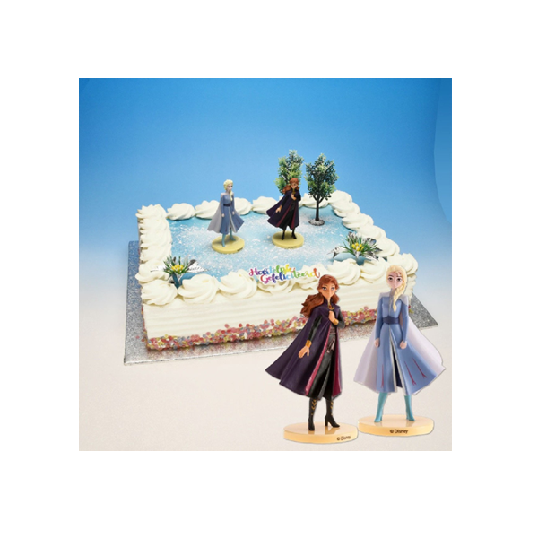 Frozen 2 Taartset – Anna & Elsa (Disney)