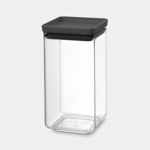 Voorraadbus Tasty 1.6 ltr Dark Grey Brabantia