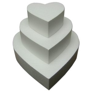 Taart Dummy Hart 5 cm – Ø 50 cm