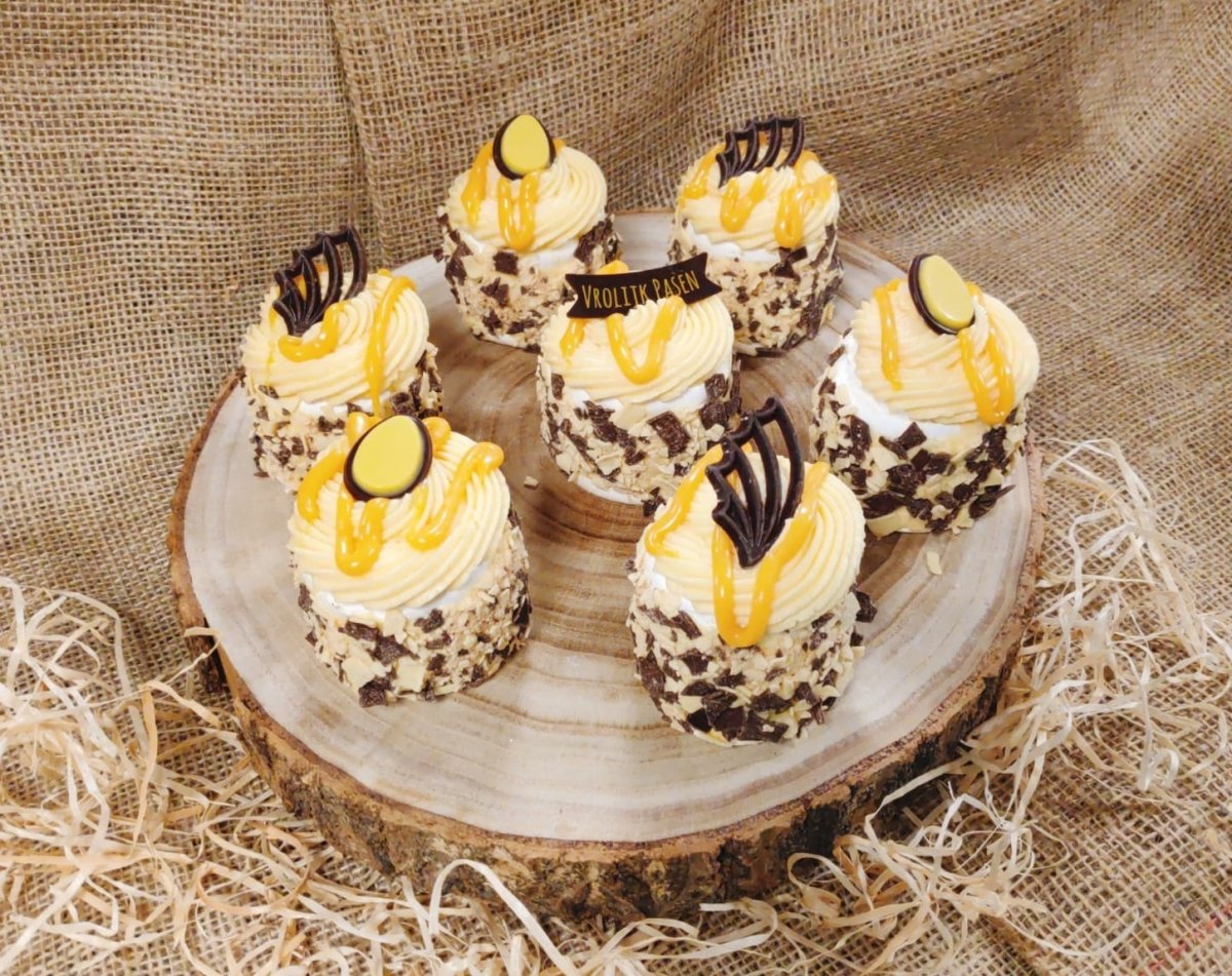 Bakpakket Advocaat Schuim gebakjes – voor 16 gebakjes