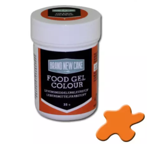 BrandNewCake Kleurstof Gel Oranje 35 gram