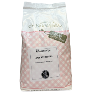 Bruinbrood – GLUTENVRIJ – 1 kilo