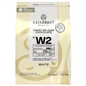 Callebaut Chocolade Callets Wit (W2) 2,5 kg