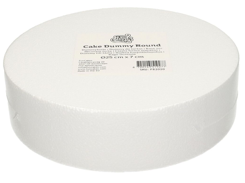 Taart Dummy Rond Ø25 cm x 7 cm - Afbeelding 2
