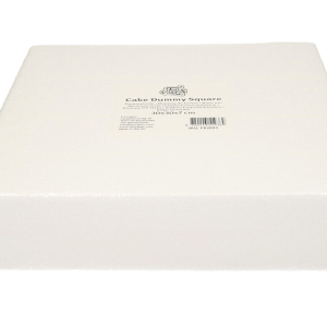 Taart Dummy Vierkant 30x30x7 cm