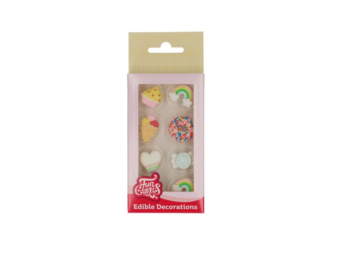 FunCakes Suikerdecoraties Sweet Celebrations Set/8