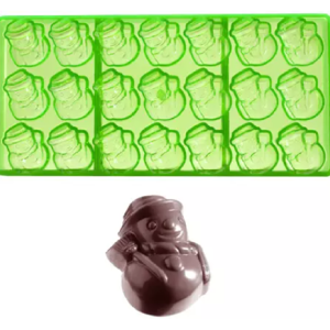 Bonbonvorm Chocolate World GL Sneeuwpop (21x) 38x30x20mm**