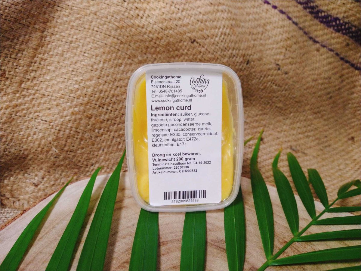 Lemon curd 200 gram - Afbeelding 2