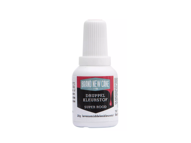 BNC Druppel Kleurstof Super Rood 20gr - Afbeelding 2