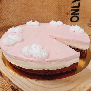 Bakpakket Aardbeien/choco-Kwarktaart – voor 2 taarten