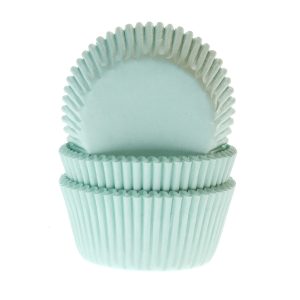 Cupcake Cups Effen Mint 50st.