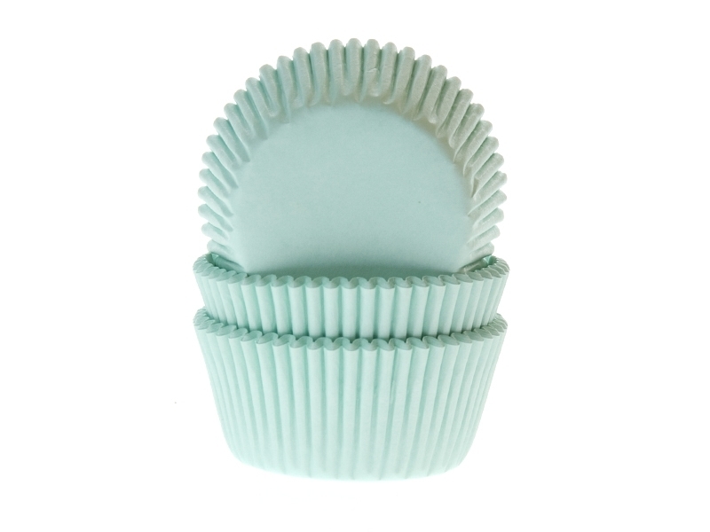 Cupcake Cups Effen Mint 50st. - Afbeelding 2